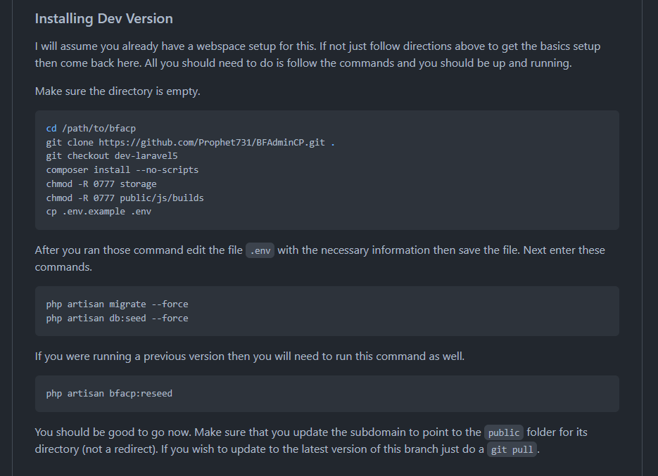 BF4DB Bot Commands - Discord Bot 